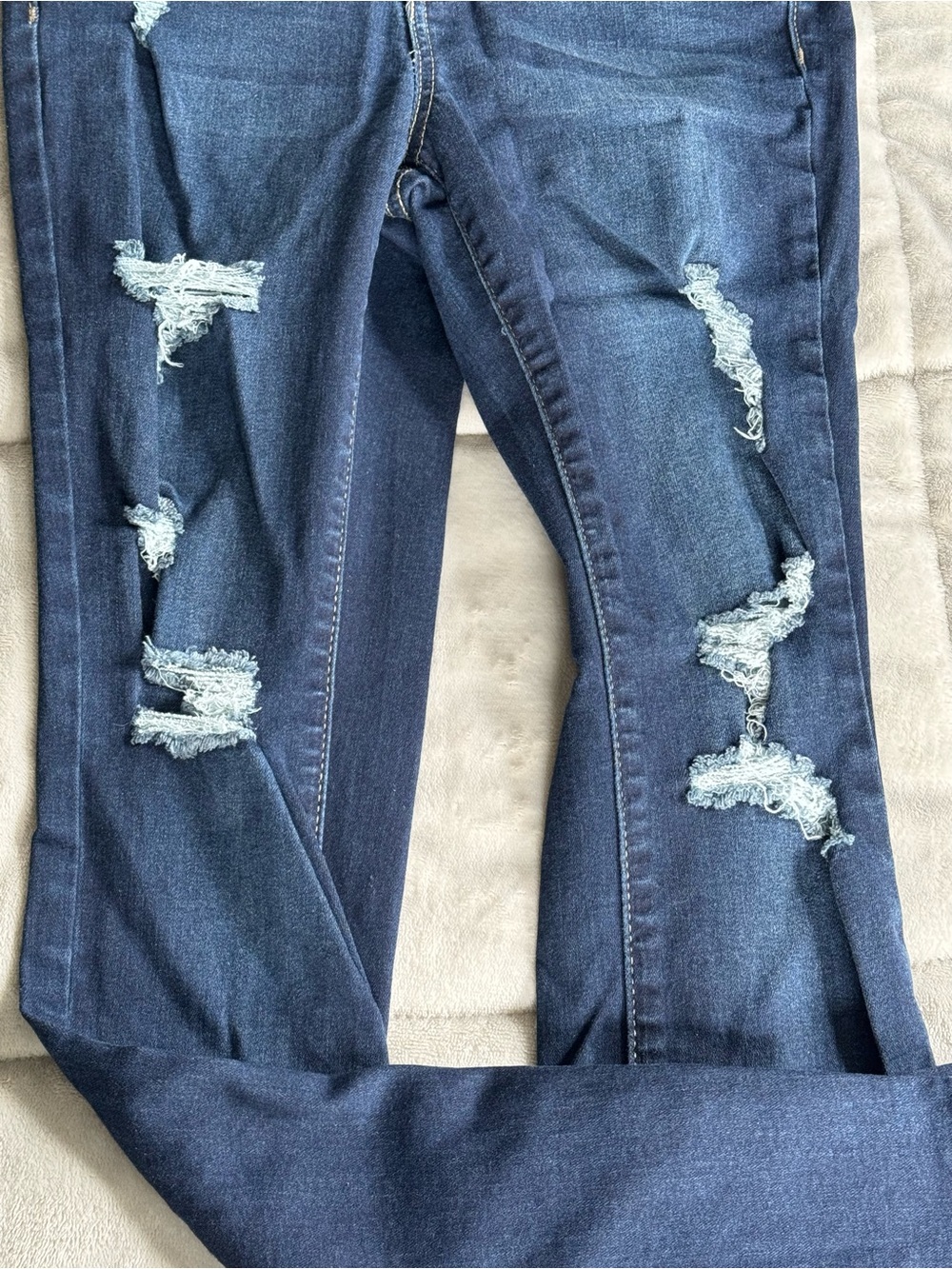 SO Women High-Rise Jeans - Dark Blue - Picture 4 of 6